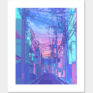 Lofi Japan Posters and Art